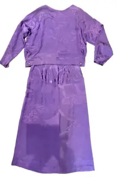 ビンテージ着物リメイク服 セットアップ