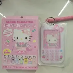 サンリオ ガラケー型パスケース キティ