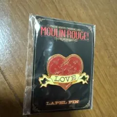 ムーランルージュ　Moulin Rouge! LOVE ピンバッジ