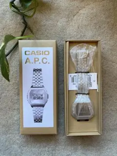 お値下げ！Casio A.P.C カシオ アーペーセー 腕時計 シルバー 税込) 日本未入荷 Silver CASIO アーペーセー日本公式オンライン