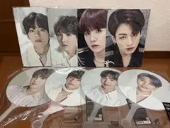 BTS K-POP うちわ・プレミアムフォト　各4つセット