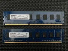 【メモリ】ELPIDA 8GB DDR3