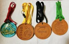 NAHAマラソン 2010 完走者メダルセット