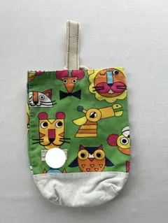 ハンドメイド　シューズバッグ