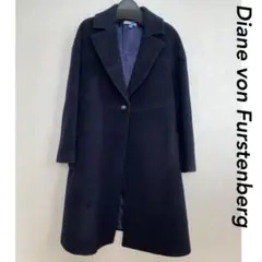 Diane von Furstenberg コート ネイビー