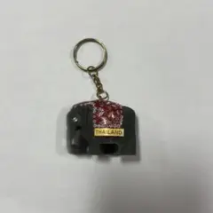 タイ 象 キーホルダー ※難あり