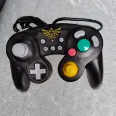 純正　NINTENDO GAMECUBE コントローラー ブラック　後期型