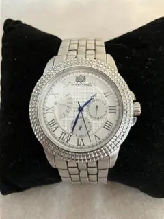 値下げ 稼働★ORIENT EXPRESS メンズ ＱＺ腕時計 電池新品交換済