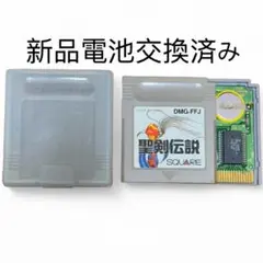 【動作確認済】 聖剣伝説 電池交換済み ゲームボーイソフト SQUARE