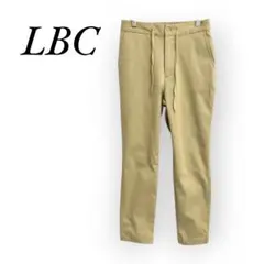 LBC ベージュ カジュアルパンツ Sサイズ ウエストゴム仕様で楽ちん◎