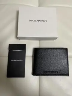 【新品 未使用】EMPORIO ARMANI 2つ折財布