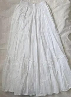 coca long スカート 白