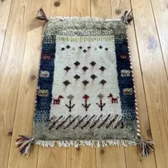 【色移り有特価‼️】ウールギャべ 手織り41×60cm 新品未使用