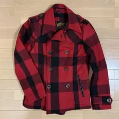 UNITED SPORTS OF AMERICA ウール ピーコート M