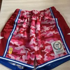 SOUTH ピンク迷彩 バスケットボールパンツM