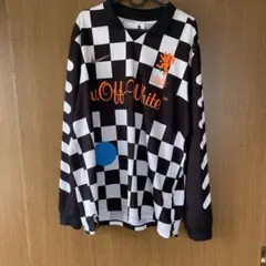 off-white × nike サッカーシャツ オフホワイト ナイキ