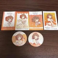花海佑芽 缶バッジ カード スイパラ 海の家 セット
