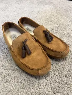 UGG ブラウン スエード スリッポン 25cm