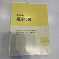 実例詳説 線形代数