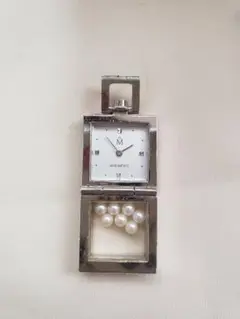 ミキモト パール時計ネックレスヘッド