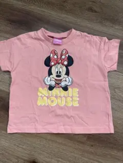 新品未使用　ミニー 半袖Tシャツ ピンク　バースデイ　サイズ90