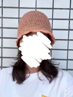 クロシェハット　バケットハット　クラッシャーハット