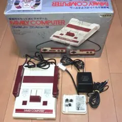 【動作良好 綺麗】 初代ファミコン セット 外箱付き