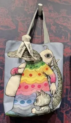 【新品】ヒグチユウコ 両面トートバッグ 台湾限定 奇幻動物森林展