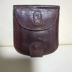 TROUSSE ブラウン レザー コインケース