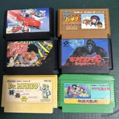 ファミコンソフトのみ　6本セット　単品売りは500円(まとめ売り割引あり)