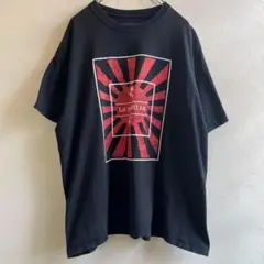 T-167 LA FAMILIA プリント Tシャツ XL ブラック