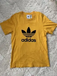 adidas originals トレフォイル Tシャツ イエロー XS 美品