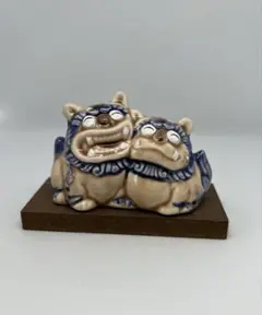 シーサー　置物　沖縄　陶器