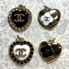 25. CHANEL シャネル　ヴィンテージチャーム　4個セット