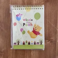 ★新品　未使用★プーさん　ノート　メモ帳　ディズニーリゾート