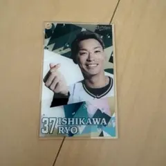 オリックスバファローズ　コロコロチャレンジ　アクリルカード　石川亮