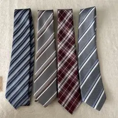 Rosso Bianco ネクタイ 4本セット