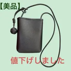 【美品】ブラック ショルダーバッグ