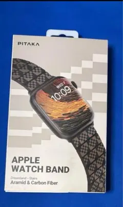 未使用に近い　PITAKA Apple Watch バンド　カーボン