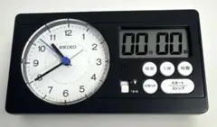 SEIKO セイコー　スタディタイム 学習タイマー ブラック 　 BC408K