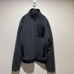 【スカウト】グレー フリースジャケット ハイネック　Mサイズ　メンズ