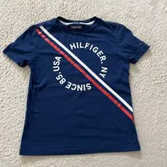 TOMMY HILFIGER ネイビー Tシャツ 128 半袖