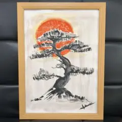 手描きアクリル画　八つ切サイズ一点もの