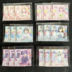 ファミマ　バンドリ! ステッカー ６種 18枚