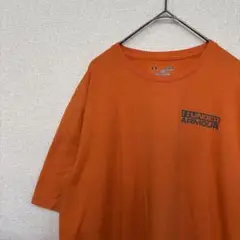 アンダーアーマー tシャツ プリント　ロゴ　アメリカ古着　M 2462