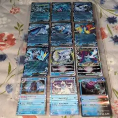 ポケモンカードex＆VSTAR＆R 水 ＆悪　まとめ売り　12枚