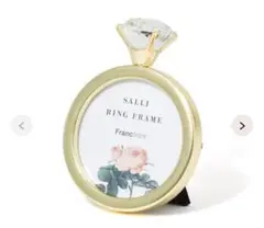 Francfranc サリー　リングフレーム　クリア
