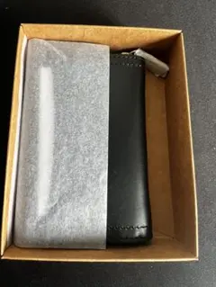 【最終値下げ】新品未使用！ベジタブルタンニンレザーマルチパーパスケース　黒