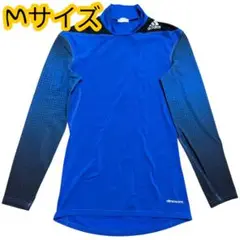 adidas TECHFIT クライマウォーム　Mサイズ ブルー