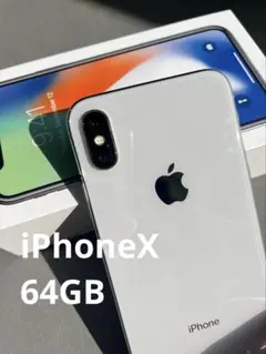 iPhone10 （silver 64GB）